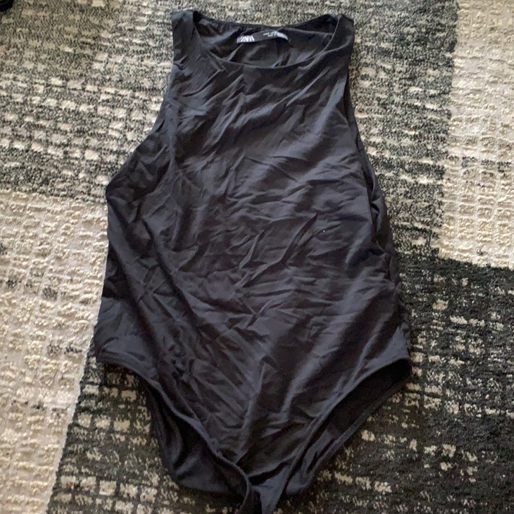 Zara black bodysuits